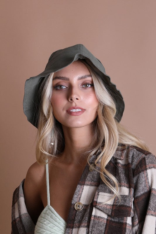Urban Cotton Bucket Hat Trendy Bucket Hats Outfit Idea for Women | Ro + Ivy