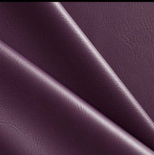 Faux Leather Maxi Wrap Skirt – Eggplant outfit idea for women | Ro + Ivy