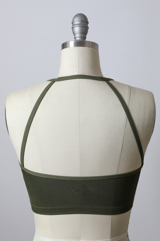 Seamless Longline Pullover Bralette Trendy Bralettes Outfit Idea for Women | Ro + Ivy