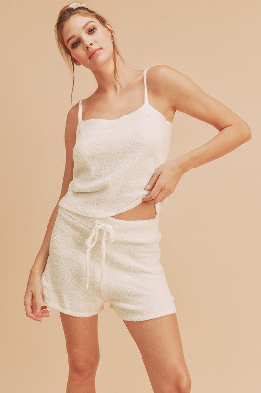 Cozy Cami and Short Loungewear Set – outfit idea for women | Ro + Ivy