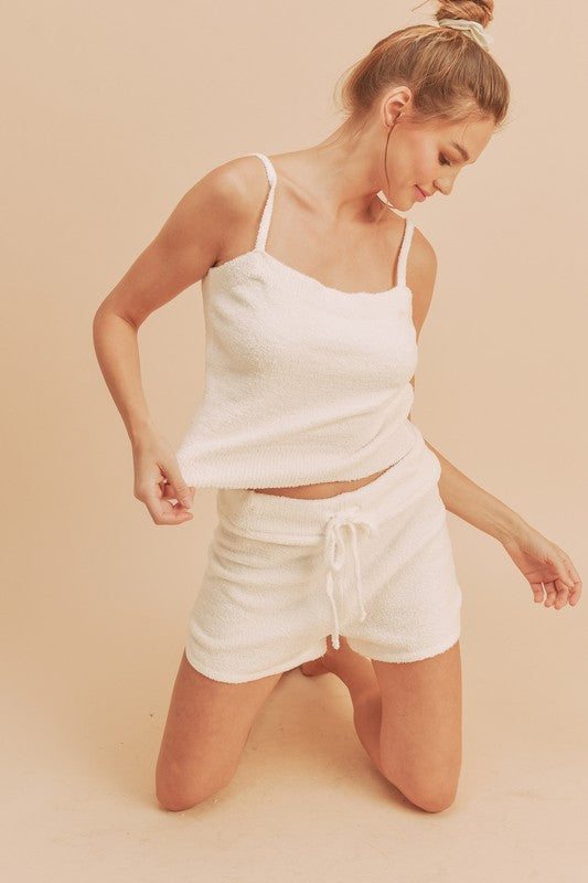 Cozy Cami and Short Loungewear Set – outfit idea for women | Ro + Ivy