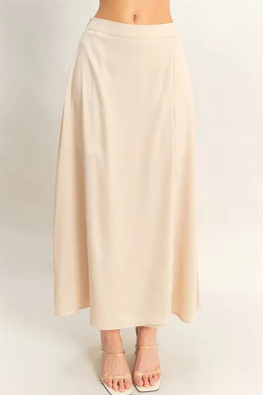 Sleeveless Top and Maxi Skirt Set – outfit idea for women | Ro + Ivy