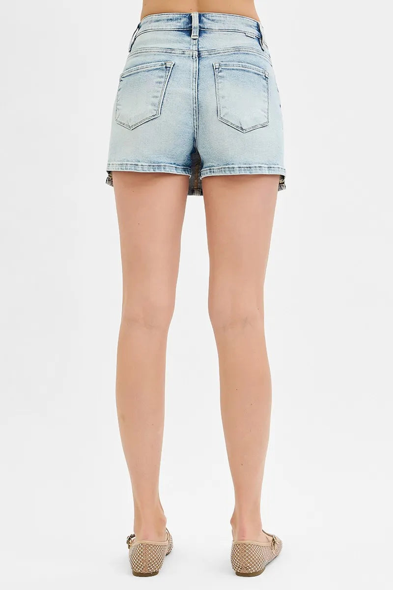 Full Size High Rise Button Down Skorts Plus Size – outfit idea for women | Ro + Ivy