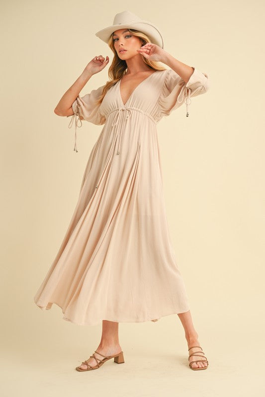 Geela Maxi Dress – outfit idea for women | Ro + Ivy