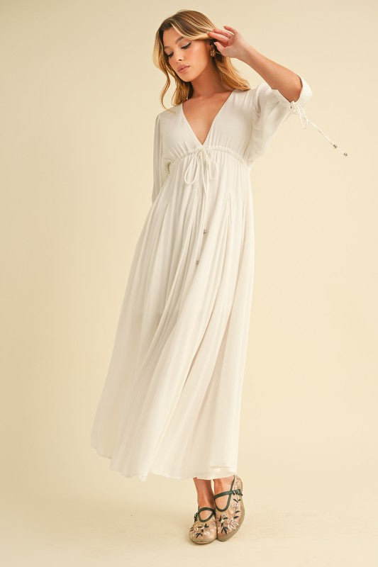 Geela Maxi Dress – outfit idea for women | Ro + Ivy