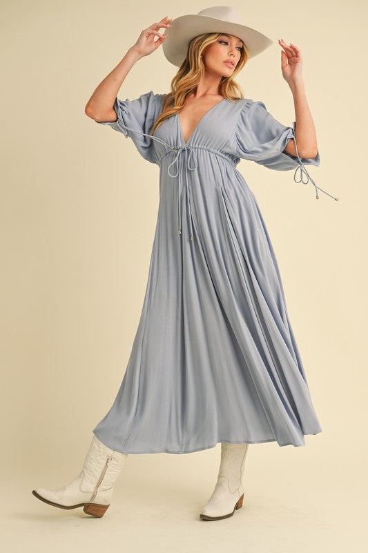 Geela Maxi Dress – outfit idea for women | Ro + Ivy
