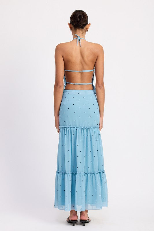 Tiered Ruffle Midi Skirt – outfit idea for women | Ro + Ivy
