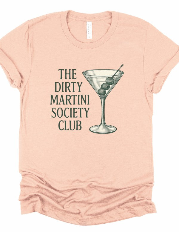 Dirty Martini Social Club Boutique Top Tee – Heather Peach outfit idea for women | Ro + Ivy