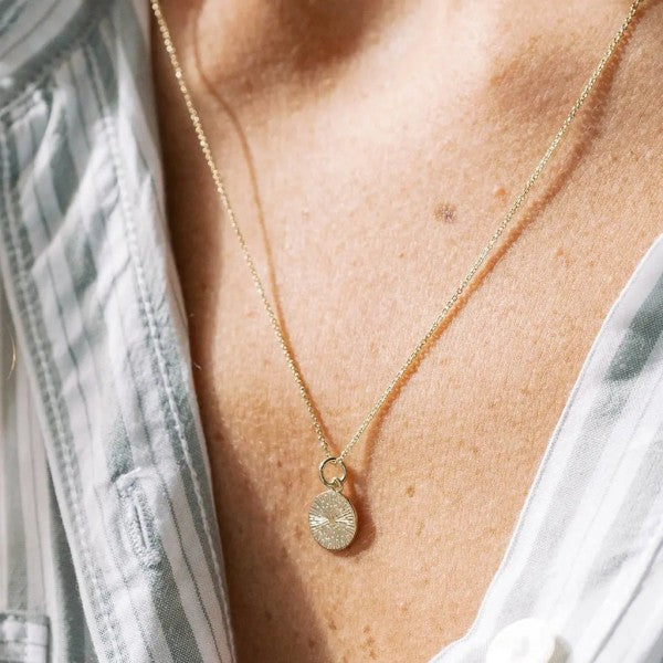Little Boom Pendant Necklace – One Size outfit idea for women | Ro + Ivy