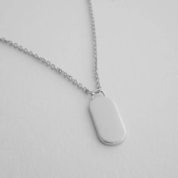 Julia Tag Necklace – outfit idea for women | Ro + Ivy