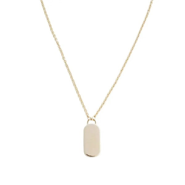 Julia Tag Necklace – outfit idea for women | Ro + Ivy