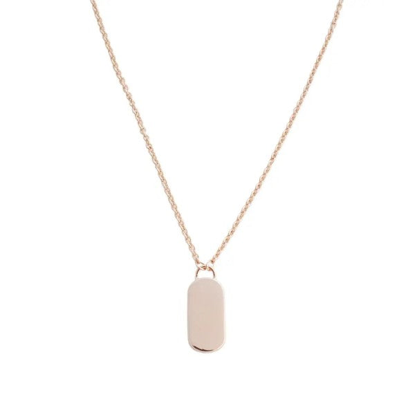 Julia Tag Necklace – outfit idea for women | Ro + Ivy