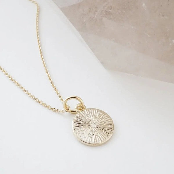 Little Boom Pendant Necklace – outfit idea for women | Ro + Ivy