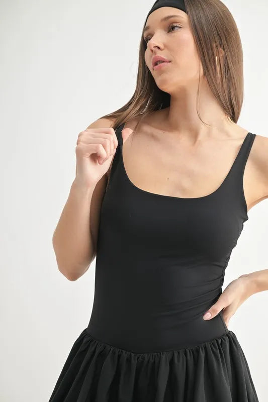 Bubble Active Mini Dress - Active Dresses