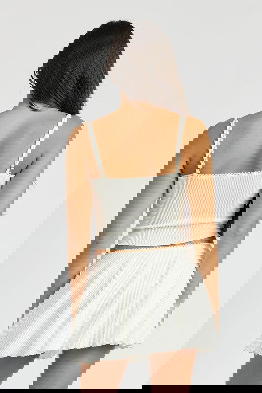 Cinch Front Cami Top | Trendy Cami Tops Outfit Idea for Women by Ro + Ivy | Elevated Basics, Modern Comfort & Style