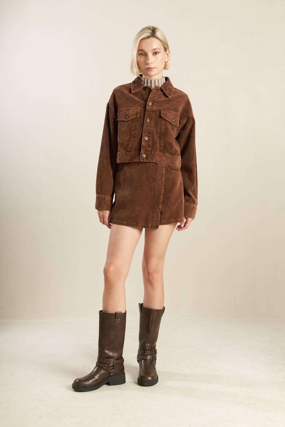 Brown Corduroy Jacket