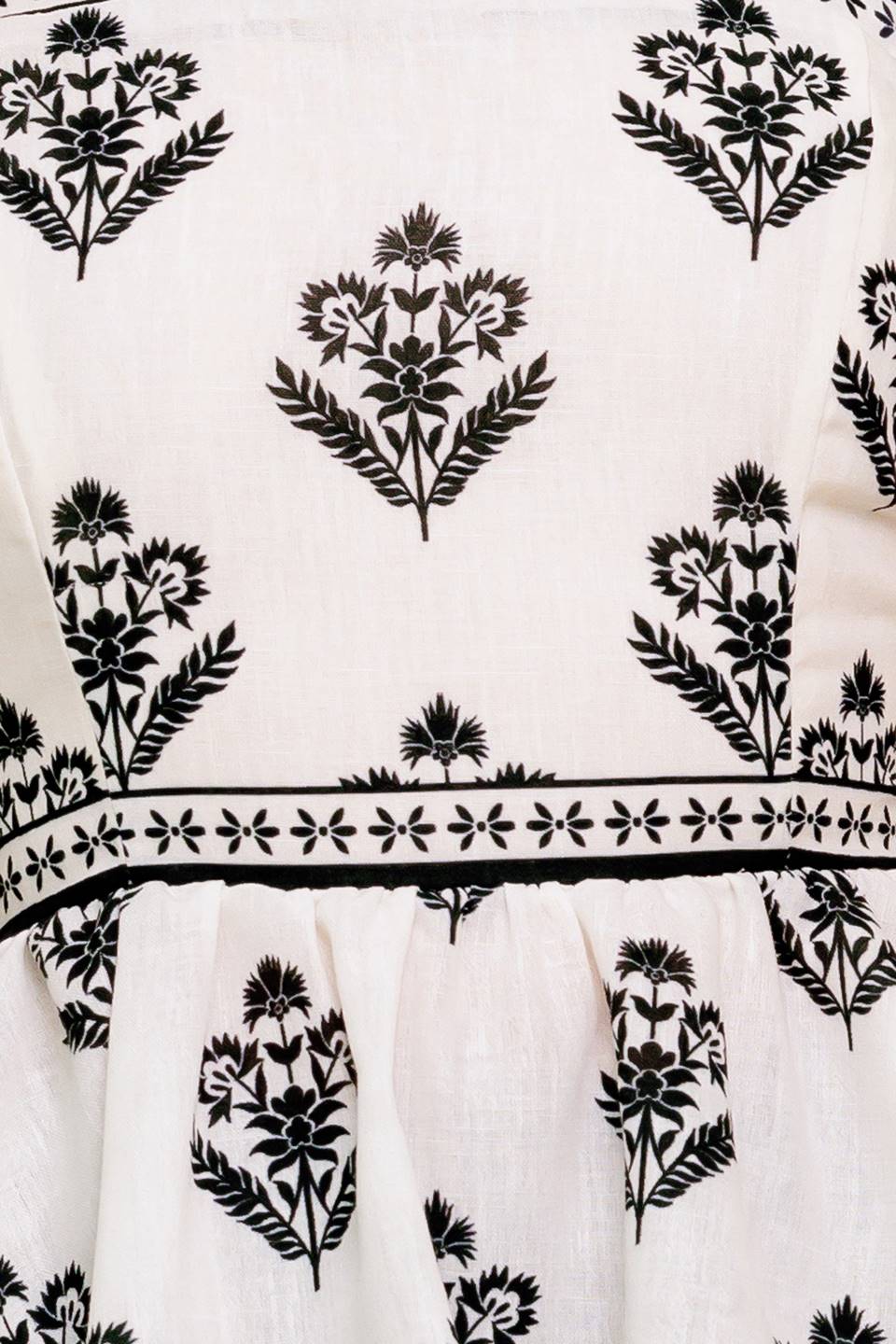 Peplum Shoulder Tie Top | Trendy Tops Outfit Idea for Women by Ro + Ivy | Elevated Basics, Modern Comfort & Style