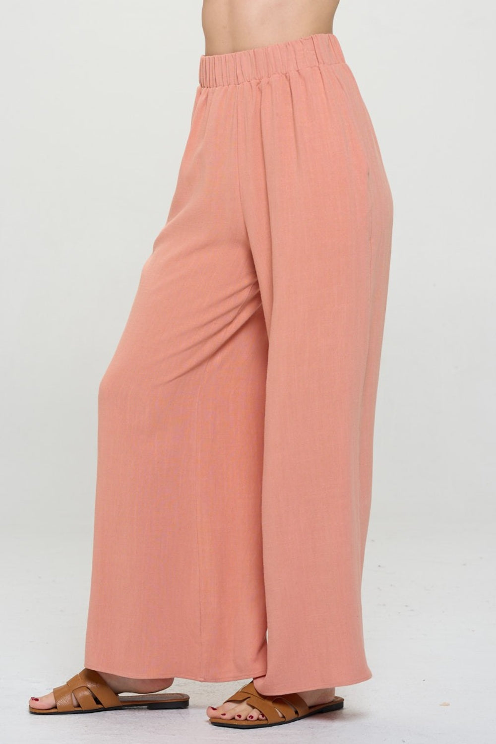 Linen Wide Leg Pants with Pockets for Women | Pants | Ro + Ivy