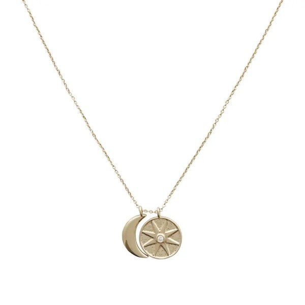 Moonchild Necklace Trendy Necklaces Outfit Idea for Women | Ro + Ivy