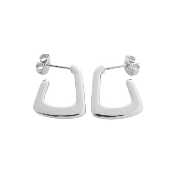 Demi Hoop Earrings Trendy Earrings Outfit Idea for Women | Ro + Ivy