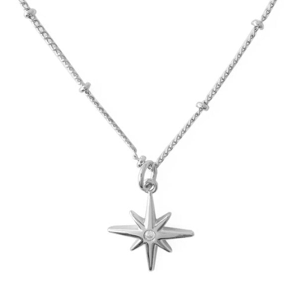 North Star Necklace – outfit idea for women | Ro + Ivy