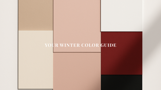 Your Winter Color Guide: How to Wear Soft Neutrals, Blush, and Romantic Reds