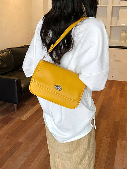 Twist Lock Shoulder Bag