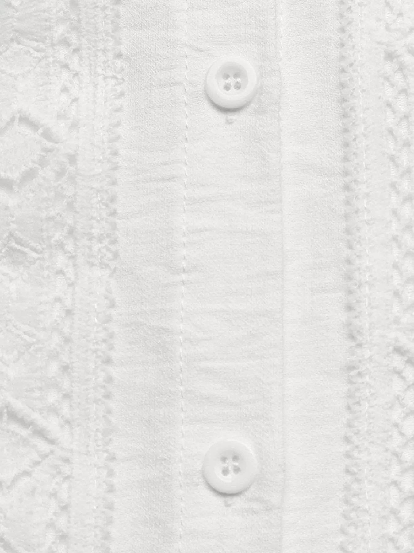Women's Lightweight Lace Trim Long Sleeve Shirt - Shirts