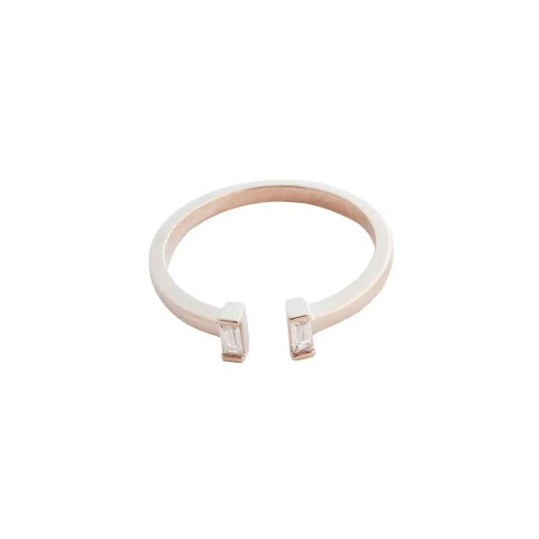 Stevie Baguette Ring Trendy Rings Outfit Idea for Women | Ro + Ivy