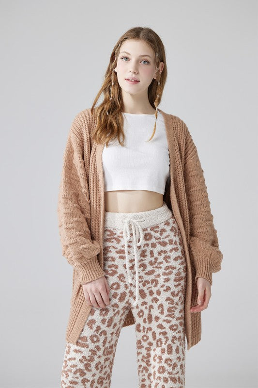 Plus Size Oversized Balloon Long Sleeve Longline Cardigan With Pockets | Trendy Cardigans Outfit Idea for Women by Ro + Ivy | Elevated Basics, Modern Comfort & Style