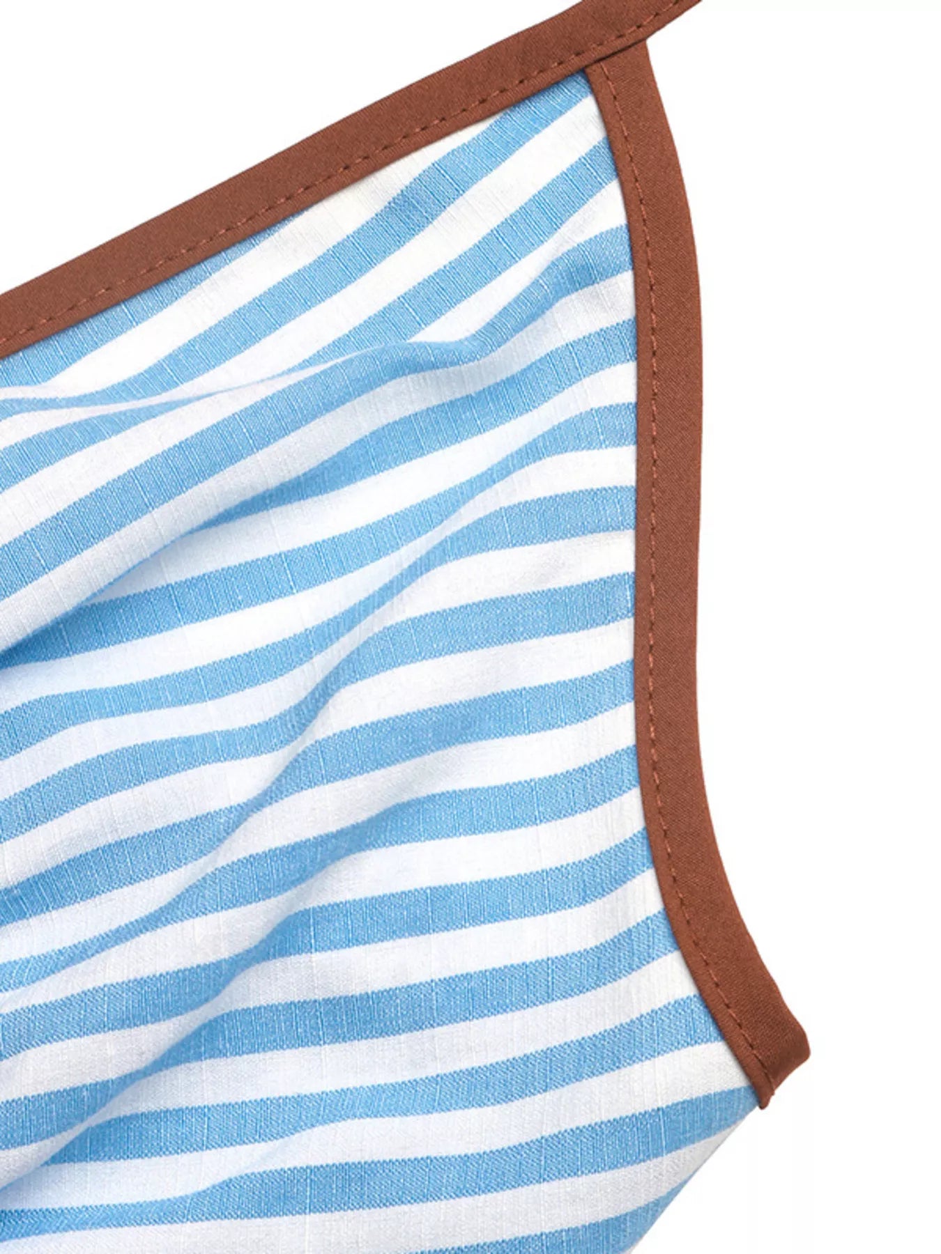 Women's Smocked Striped Halter Neck Maxi Dress - Maxi Dresses