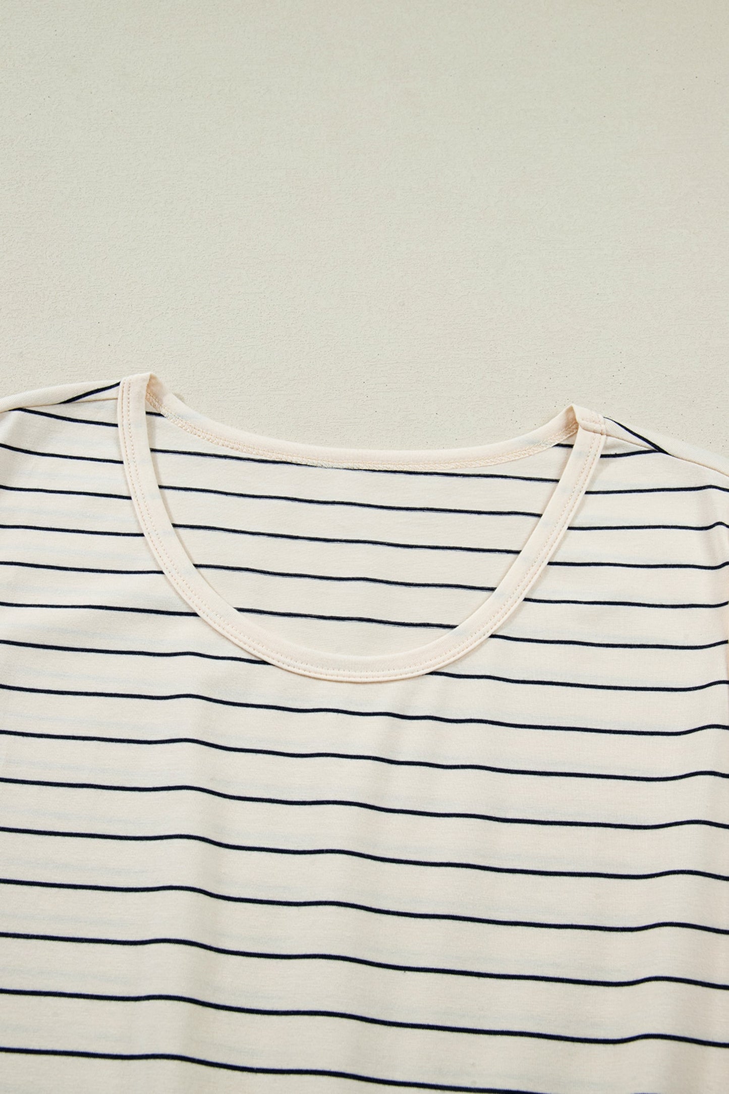 Striped Drawstring Tunic Mini Dress Tank — Versatile Flattering Everyday Style - Mini Dresses