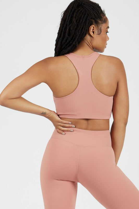 Longline Sports Bra | Trendy Sports Bra Outfit Idea for Women by Ro + Ivy | Elevated Basics, Modern Comfort & Style