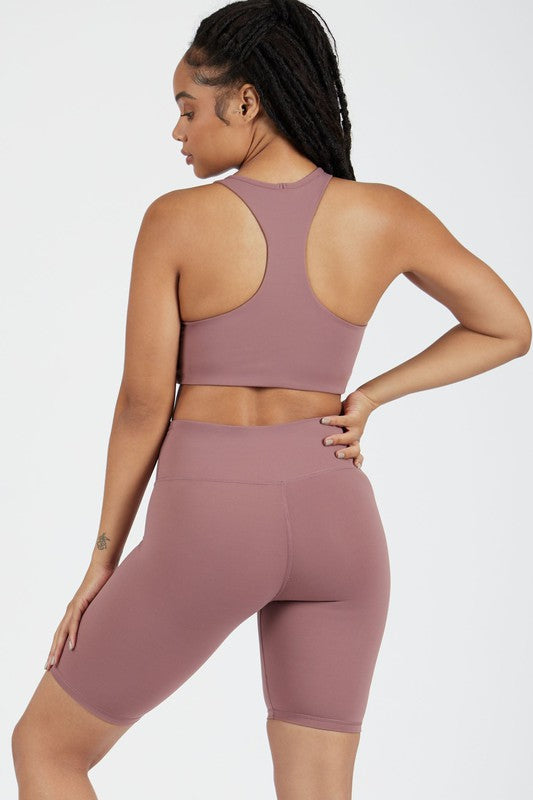 Longline Sports Bra | Trendy Sports Bra Outfit Idea for Women by Ro + Ivy | Elevated Basics, Modern Comfort & Style