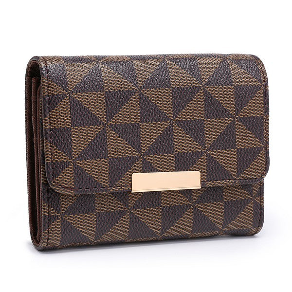 Monogram Tri-fold Wallet | Trendy Wallets Outfit Idea for Women by Ro + Ivy | Elevated Basics, Modern Comfort & Style