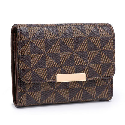 Monogram Tri-fold Wallet | Trendy Wallets Outfit Idea for Women by Ro + Ivy | Elevated Basics, Modern Comfort & Style