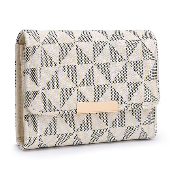 Monogram Tri-fold Wallet | Trendy Wallets Outfit Idea for Women by Ro + Ivy | Elevated Basics, Modern Comfort & Style
