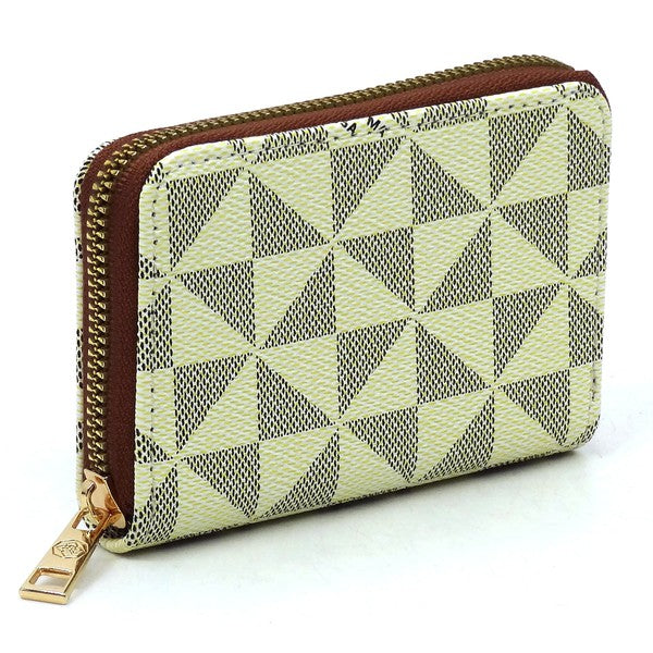 Monogrammed Accordion CM Card Holder Wallet | Trendy Wallets Outfit Idea for Women by Ro + Ivy | Elevated Basics, Modern Comfort & Style