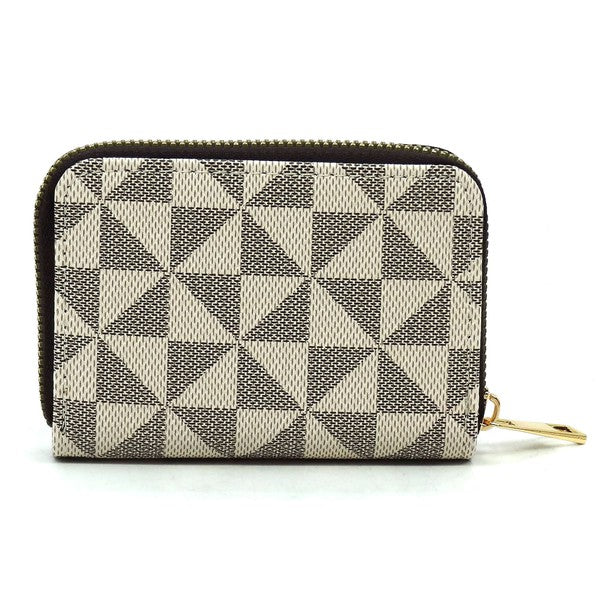 Monogrammed Accordion CM Card Holder Wallet | Trendy Wallets Outfit Idea for Women by Ro + Ivy | Elevated Basics, Modern Comfort & Style