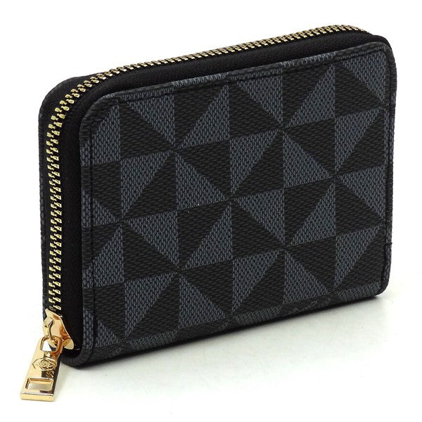 Monogrammed Accordion CM Card Holder Wallet | Trendy Wallets Outfit Idea for Women by Ro + Ivy | Elevated Basics, Modern Comfort & Style