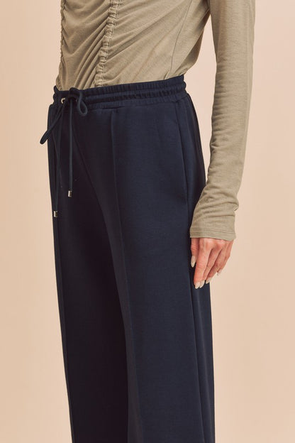 Phoebe Soft Stretch Ankle-Length Lounge Pants - Ro + Ivy