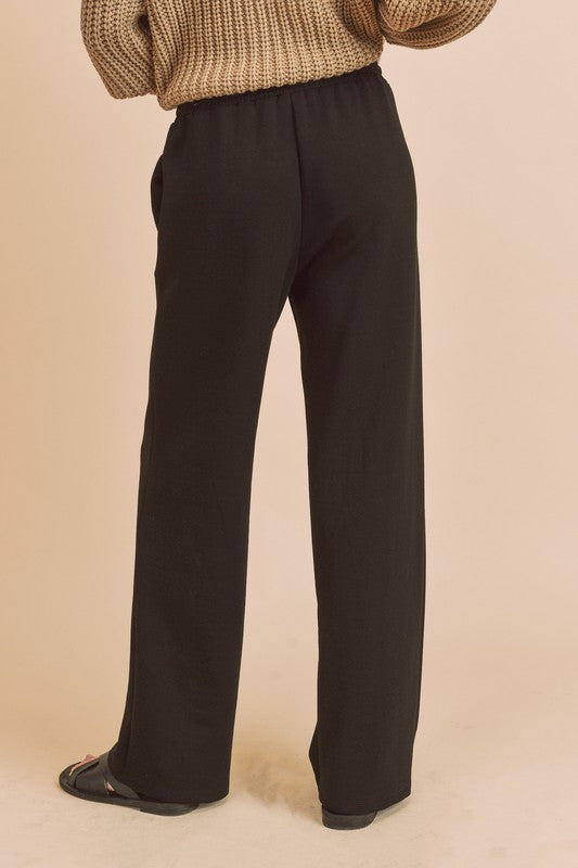 Phoebe Soft Stretch Ankle-Length Lounge Pants - Ro + Ivy