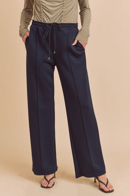 Phoebe Soft Stretch Ankle-Length Lounge Pants - Ro + Ivy