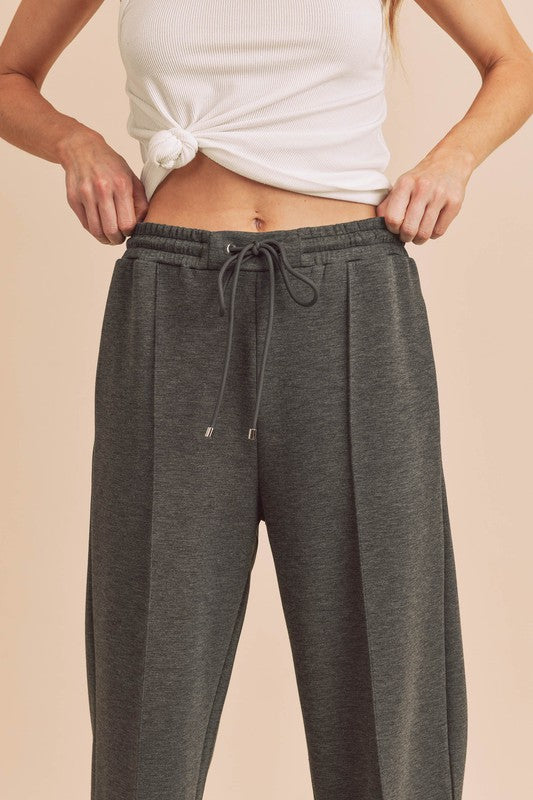 Phoebe Soft Stretch Ankle-Length Lounge Pants - Ro + Ivy