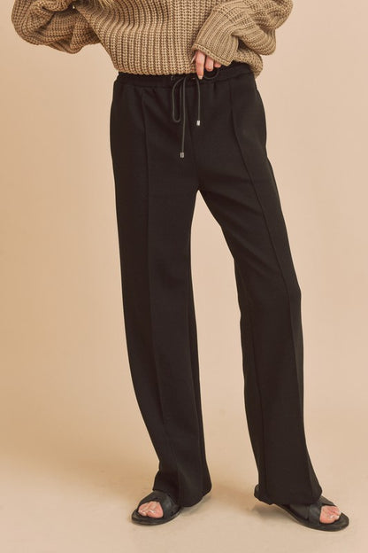 Phoebe Soft Stretch Ankle-Length Lounge Pants - Ro + Ivy