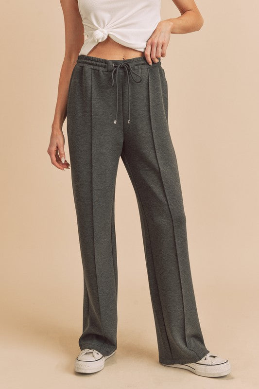 Phoebe Soft Stretch Ankle-Length Lounge Pants - Ro + Ivy