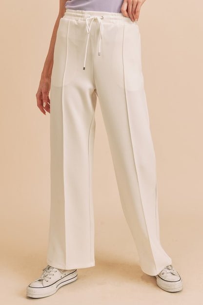 Phoebe Soft Stretch Ankle-Length Lounge Pants - Ro + Ivy