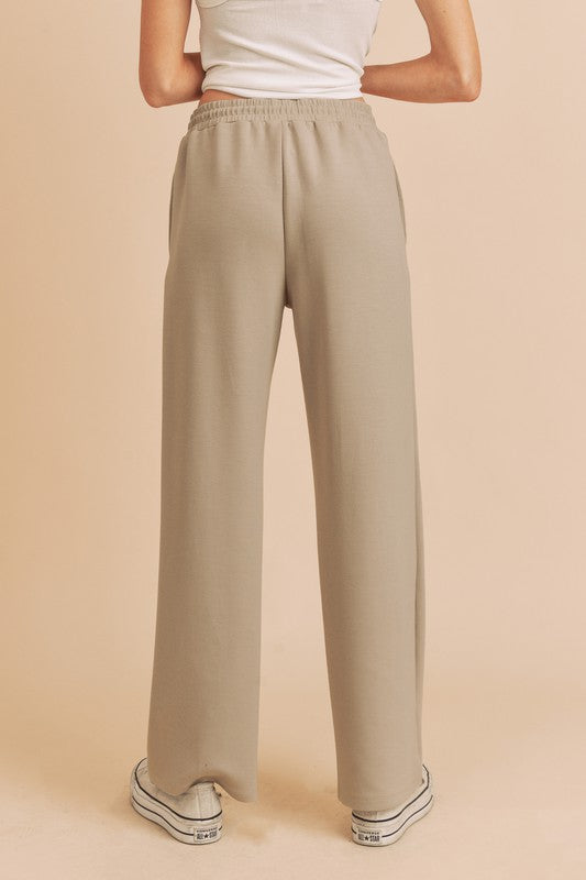 Phoebe Soft Stretch Ankle-Length Lounge Pants - Ro + Ivy