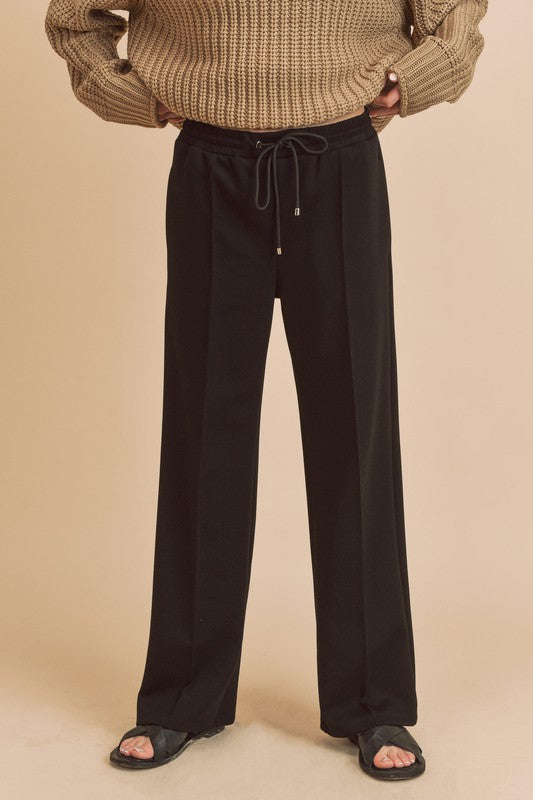 Phoebe Soft Stretch Ankle-Length Lounge Pants - Ro + Ivy