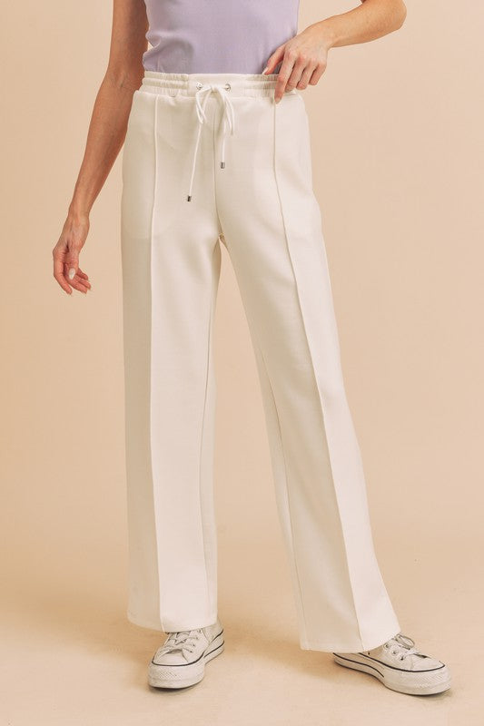 Phoebe Soft Stretch Ankle-Length Lounge Pants - Ro + Ivy